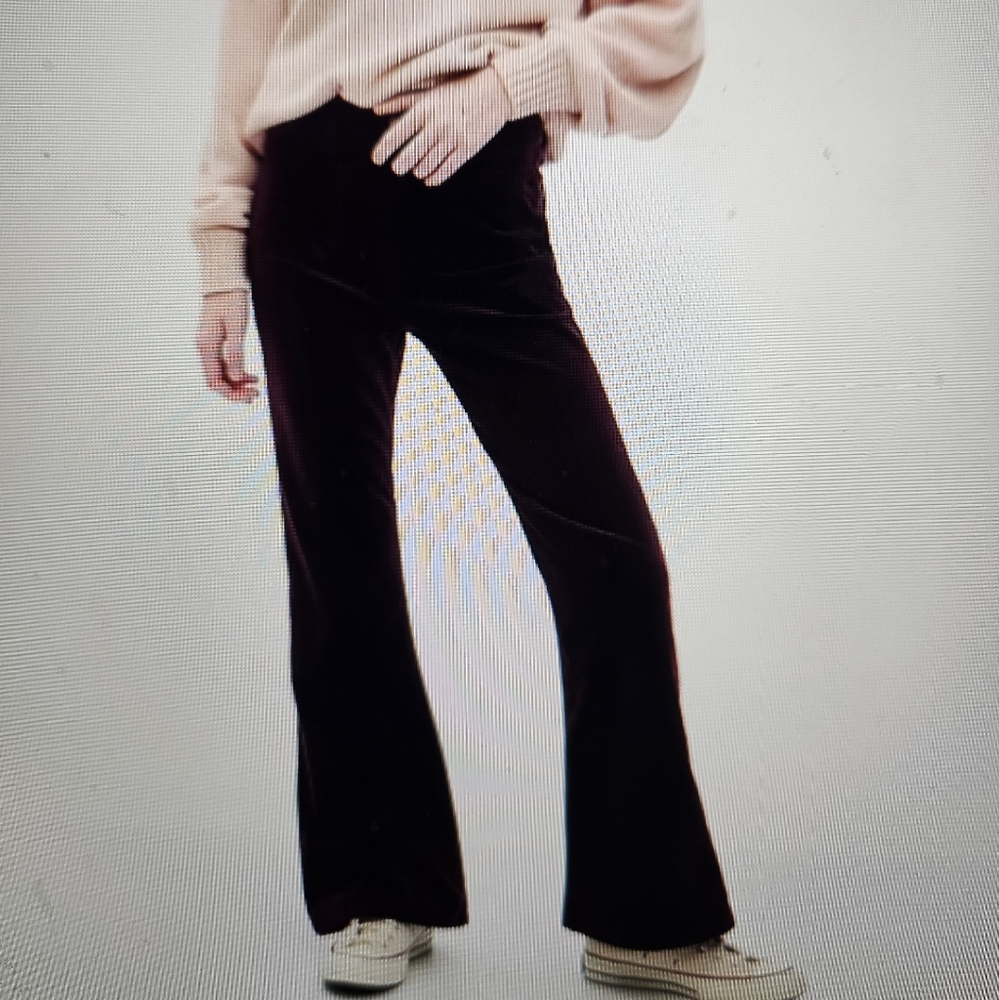 Gap High Rise Velvet 70's Flare Jeans